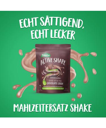 YOKEBE Active Shape Chocolate Crush - High Protein Diet Drink Meal Set | 250g (10 Portions) for Weight Control - Buy Online on GoSupps.com