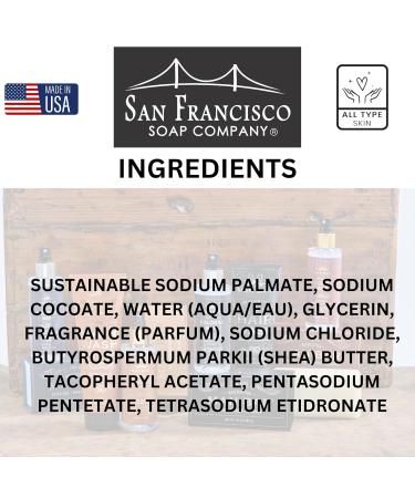 San Francisco Soap Company Btch Bars for Her - 10oz Fresh Amber & Jasmine | Chemical-Free All Skin Types Made in USA | International Shipping Available - Buy Online on GoSupps.com