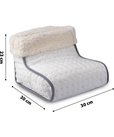 Alpina 2-in-1 Foot Warmer & Heating Ceiling Temperature Control for Improved Blood Circulation & Relaxation | 180 x 130 cm - Buy Online on GoSupps.com