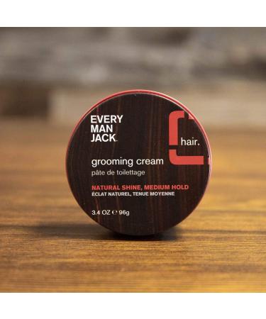 Every Man Jack Hair Styling Cream | Casual Hold, Naturally Derived, Cruelty-Free | 3.4 oz - Buy Online on GoSupps.com