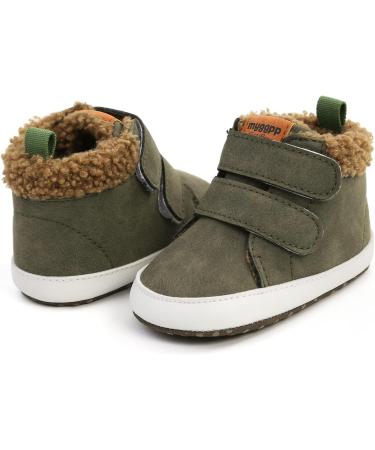 RVROVIC Baby Anti-Slip Sneakers | Soft Ankle Boots for Toddlers | Newborn Crib Shoes (6-12 Months) - Buy Online on GoSupps.com
