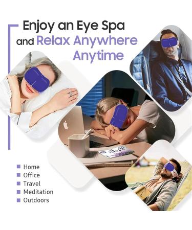 Hobngmuc Steam Eye Patches Warming eye masks Warm Compress Sleep Solution for Home Movie Night Travel Lunch Break - Buy Online on GoSupps.com
