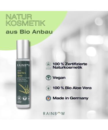 Aloe Vera Spray 100ml - Organic Certified Vegan After Sun Moisturizer with Lavender | Aloecare - Buy Online on GoSupps.com