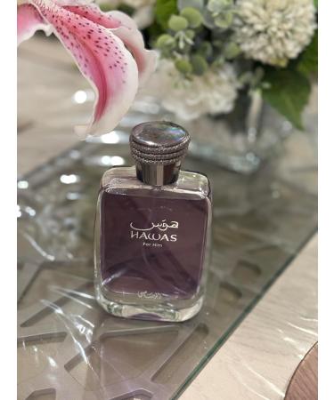 Hawas Men's Cologne for Him - Eau De Parfum Spray 3.4 OZ - Buy Online on GoSupps.com