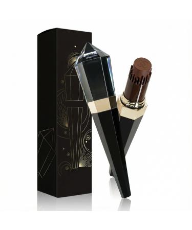 Beliky Girl Ultimate hair color stick hair touch-up stick instant gray hair concealer stick built-in comb for even blending cream corrector fast temporary coverage #DARK BROWN