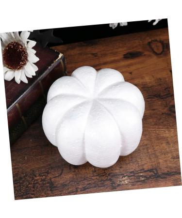 HOMSFOU 3pcs Artificial Pumpkins Decoration Jack- O- Lantern Decoration Diy Pumpkin Props Pumpkin Modelling Haunted House Pumpkin Decoration Fake Vegetables Pumpkin Lantern Child White Whitex3pcs Size 1x3pcs - Buy Online on GoSupps.com