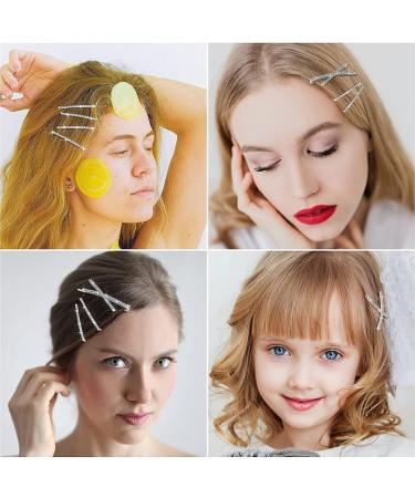 12 pieces crystal hair pins shiny hair clips rhinestone bobby pin metal hair accessories crystal hair pins diamond hair clips rhinestone hair clips hair clips - Buy Online on GoSupps.com