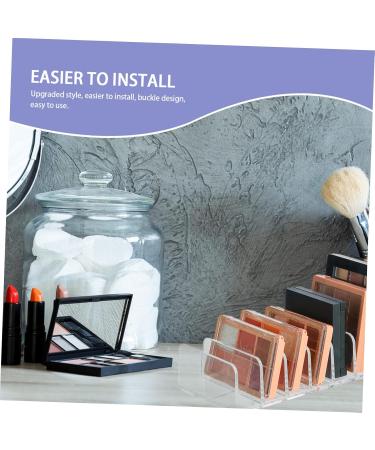 Didiseaon Storage Rack Drawer Divider Eyeshadow Holder Organizer Vertical Cosmetic Holder Eyeshadow Palette - Buy Online on GoSupps.com