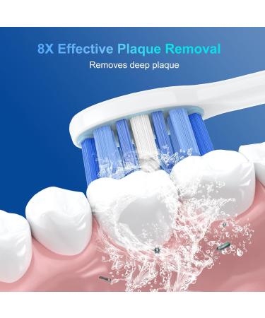 Sonicare Replacement Heads Compatible with Philips Sonicare - ForC2 ForC1 ForC3 Electric Toothbrush Brush Heads - Click-on/Snap-on KD-D1 - Buy Online on GoSupps.com