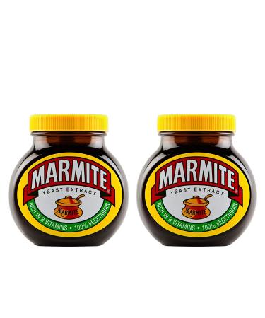 Marmite Yeast Extract 250g (8.8oz) 2-Pack - Rich & Savory Spread - Buy Online on GoSupps.com