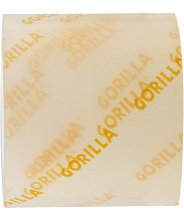 Gorilla Tough & Wide  Heavy Duty Double Sided Mounting Tape  2 x 48  Clear  (Pack of 1) 1 - Pack - Buy Online on GoSupps.com