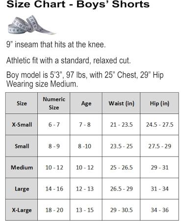 Liberty Imports Youth Athletic Basketball Shorts - 5 Pack, Quick Dry, Activewear, Large - Buy Online on GoSupps.com