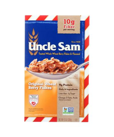 Uncle Sam Cereal Cereal - Original - Family Size - 13 Oz - Case Of 12