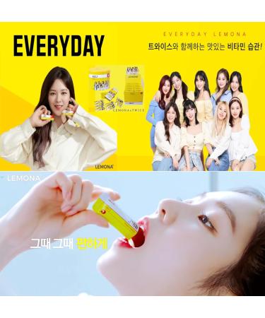 Kyung Nam Pharm Twice LEMONA Vitamin C 500mg - 140g (2gx70 Sticks) - Buy Online on GoSupps.com