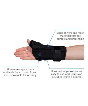 Buy FitPro FP70315 Adjustable Wrist & Thumb Spica Support - Medium Right | Removable Insert | International Shipping Available - Buy Online on GoSupps.com