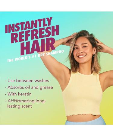 Batiste Rose Gold Dry Shampoo - 6.35 oz Bottle - Refresh Hair, Absorb Oil, Add Texture & Body - Waterless Shampoo - Buy Online on GoSupps.com