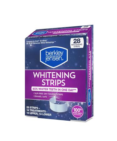 Berkley Jensen Whitening Strips - 28 Count | Professional Teeth Whitening at Home - Buy Online on GoSupps.com