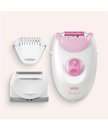 Braun Silk Epil 3 SE3270 Women's Epilator & Shaver - Hair Removal for Legs & Body - Buy Online on GoSupps.com