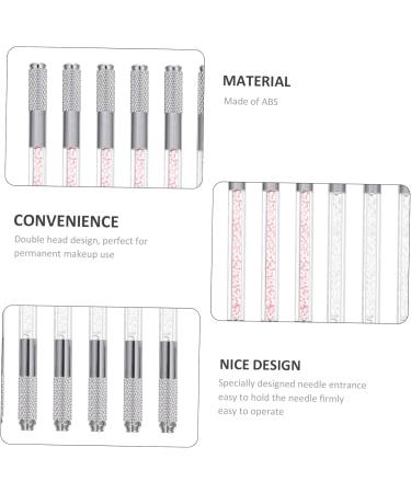 MUSISALY Microblading Pens 10pcs Brow Pencil Pen Supplies Microblading Eyebrow Pen Abs - Buy Online on GoSupps.com