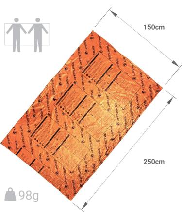 Lifesystems Heat Shield Emergency Thermal Blanket - Essential for Hiking Mountaineering & Outdoor Survival - Buy Online on GoSupps.com