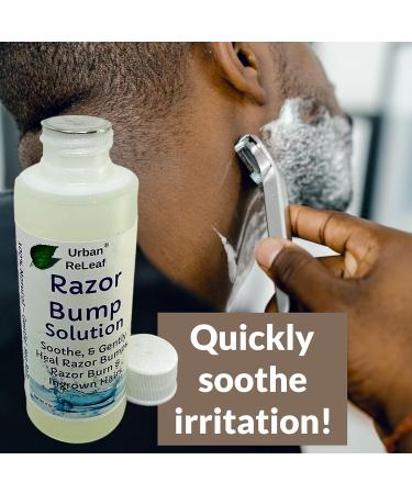Urban ReLeaf Razor Bump Solution - Natural Sea Salt for Shaving Bumps & Ingrown Hairs - Made in USA - Buy Online on GoSupps.com