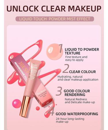 Maepeor Blush Beauty Wand - Silky Smooth Creamy Matte Liquid Blush Stick (Color 01) - Buy Online on GoSupps.com