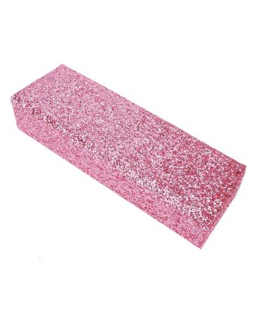 Hand Pillow with Shining Sequins - Washable Nail Art Placemat & Hand Rest Cushion (Pink) | International Shipping Available - Buy Online on GoSupps.com