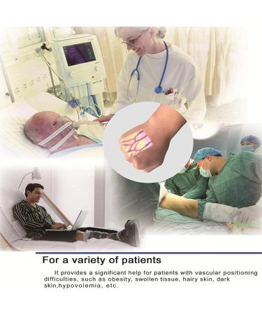 Jingedd Portable Vein Finder Locator - Ideal for Nurses Doctors & Patients of All Ages - Accurate Vascular Detection - Buy Online on GoSupps.com