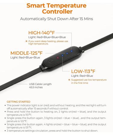 NIMOOD Neck Stretcher with Graphene Heating - Cervical Neck Traction Device for Neck Pain Relief and Muscle Relaxation - Grey - Buy Online on GoSupps.com