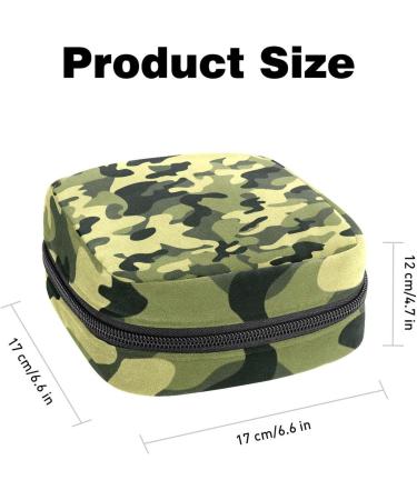 Women's Camouflage Napkin Storage Bag | Portable Menstrual Cup & Bandages | Best Female Menstruation Organizer - Buy Online on GoSupps.com