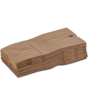 3 lb Strong & Durable Kraft Paper Bags by MT Products - 100 Count | Ideal for Groceries | Keeps Food Fresh | Bulk Brown Paper Sacks - Buy Online on GoSupps.com