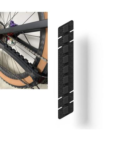 ENLEE Mountain Bike Chainstay Protector, MTB Silicone Chain Stay Frame Guard, Road Bicycle Chain Pad - Protect Your Bike Frame from Scratch by Chain Black 4 - Buy Online on GoSupps.com