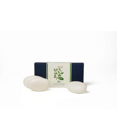 Caswell-Massey Triple Milled Gardenia Three-Soap Set - Made in USA, 5.8 oz Bars, Scented & Moisturizing Bath Soap for Women - Buy Online on GoSupps.com