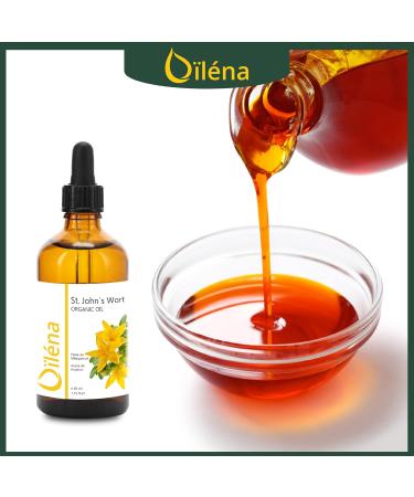 O l na Bio-Johanniskraut Oil - 100% Pure St. John's Wort Oil for Skin Hair & Massage | Promote Blood Circulation | 50ml - Buy Online on GoSupps.com