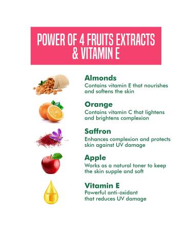 Nature's Essence Gentle Fruit Facial Kit - 45g & 30ml | International Shipping Available - Buy Online on GoSupps.com