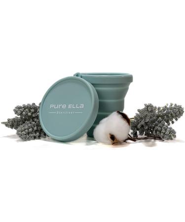 Pure Ella Menstrual Cup Steriliser - BPA Free Silicone Cleaner for Ecofriendly Feminine Hygiene - Buy Online on GoSupps.com