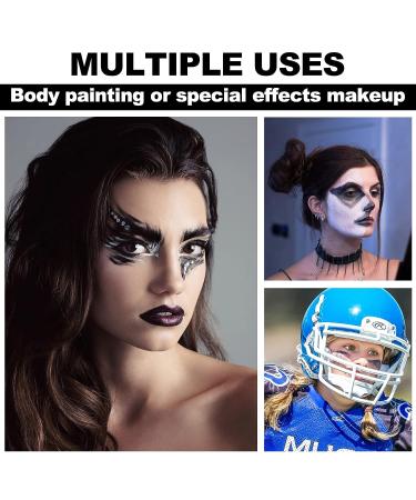 Jutqut 3PCS Sports Eye Black Stick  Eyeblack Face Paint Stick for Football Baseball Softball  Black Face Paint Lip & Face Makeup Sticks  Cream Body Paint Sticks Halloween Cosplay Costume Makeup 3Pcs - Buy Online on GoSupps.com
