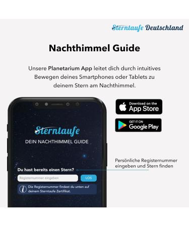 Personalized Stern Baptism Gift for Boys & Girls | Unique Baptism Certificate & Planetarium App - Buy Online on GoSupps.com