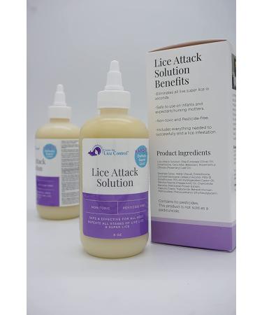 KAPOW! Lice Attack Solution 8 oz - Center for Lice Control - Buy Online on GoSupps.com