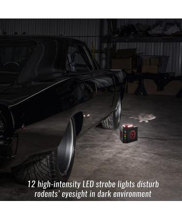 Loraffe Ultrasonic 4-in-1 Rodent Repellent | Mouse & Rat Deterrent | Indoor Humane Pest Control with Ultrasound, LED Flashlights & Predator Sounds - Buy Online on GoSupps.com