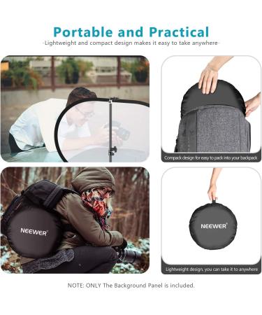 NEEWER 23.6x35in Light Diffuser Panel w/ Carry Bag - Soft White Fabric for Studio & Outdoor Photography - Buy Online on GoSupps.com