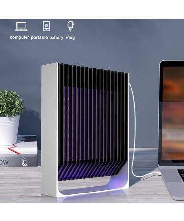 WOBBLO Indoor Flies for Home - Electric Fly Trap with LED Attractant Light Rechargeable Fly Traps for Indoor Electric Fly Trap with UV Light - Buy Online on GoSupps.com