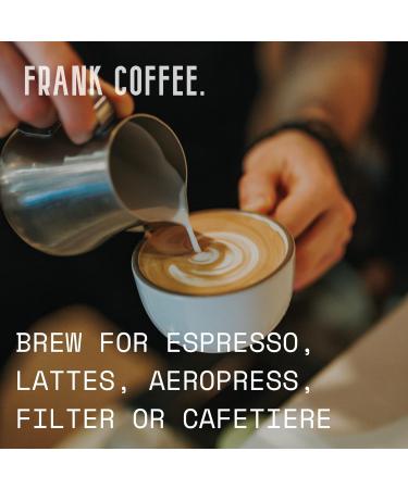 Frank Coffee Roasters | Straight Talker Blend 1kg Coffee Beans | Freshly Roasted in Suffolk | 100% Arabica Medium Roast Espresso | Speciality Whole Coffee Beans Straight Talker Blend 1 kg (Pack of 1) - Buy Online on GoSupps.com