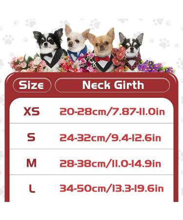 Maustlie Dog Hill Cloth Christmas Bandana - Adjustable Smoking Suit for Pets - Perfect for Weddings Birthdays Halloween & Christmas - Snowflakes Design - Buy Online on GoSupps.com