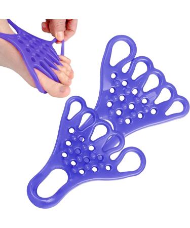 Tioheam Toe Separator - Highly Elastic Bump Massage Points for Hammer Toe Relief - 1 Pair of Therapeutic Toe Spacers - Buy Online on GoSupps.com