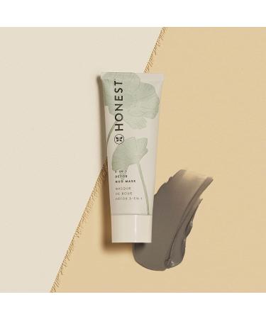 3-In-1 Detox Mud Mask by Honest for Women - 2.8 oz Mask - Buy Online on GoSupps.com