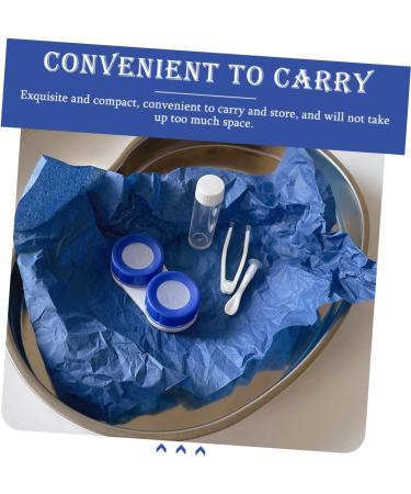 Solustrie 8-Pc Colored Contact Lenses Cosmetic Carrier - Mini Travel Case & Accessories for Lens Storage - Buy Online on GoSupps.com