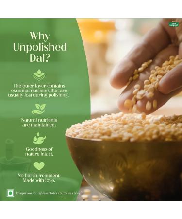 Tata Sampann Premium ongepolijst Toor Dal Arhar Dal 1kg - Buy Online on GoSupps.com