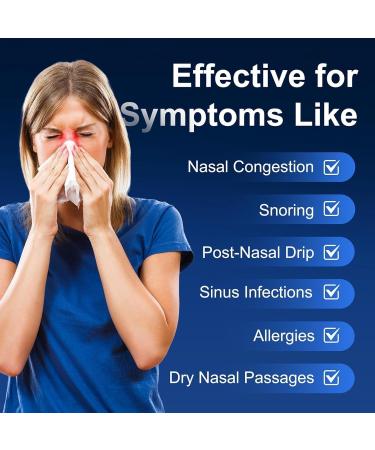 Neti Pot Neti Pot Sinus Rinsing with Thermometer Sticker for Adult & Kid BPA Free (300ml) - Buy Online on GoSupps.com