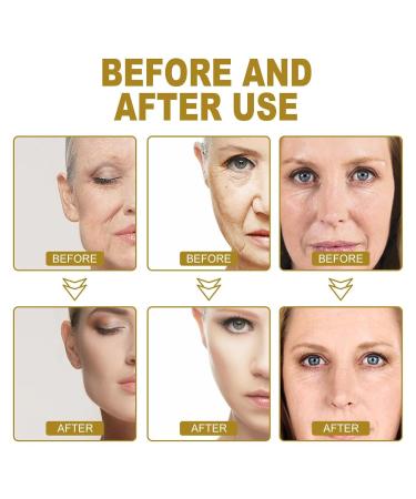 KLOUYHTY Collagen Anti-Wrinkle Cream Golden Face Cream Collagen Firming Face Cream Collagen Face Cream For Women Anti Aging Collagen Moisturizing Face Cream Reduce Fine Lines (3PCS) - Buy Online on GoSupps.com